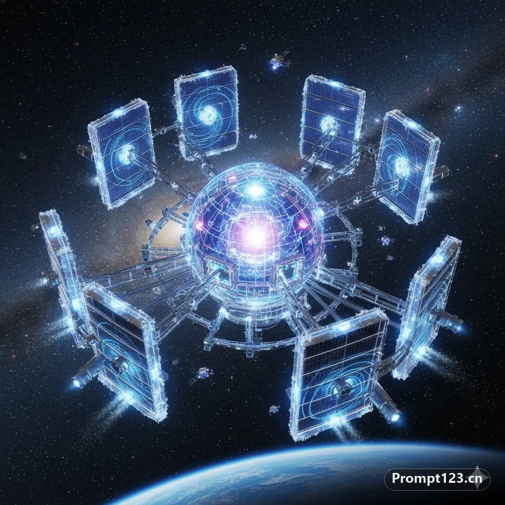 太空中的量子计算模型