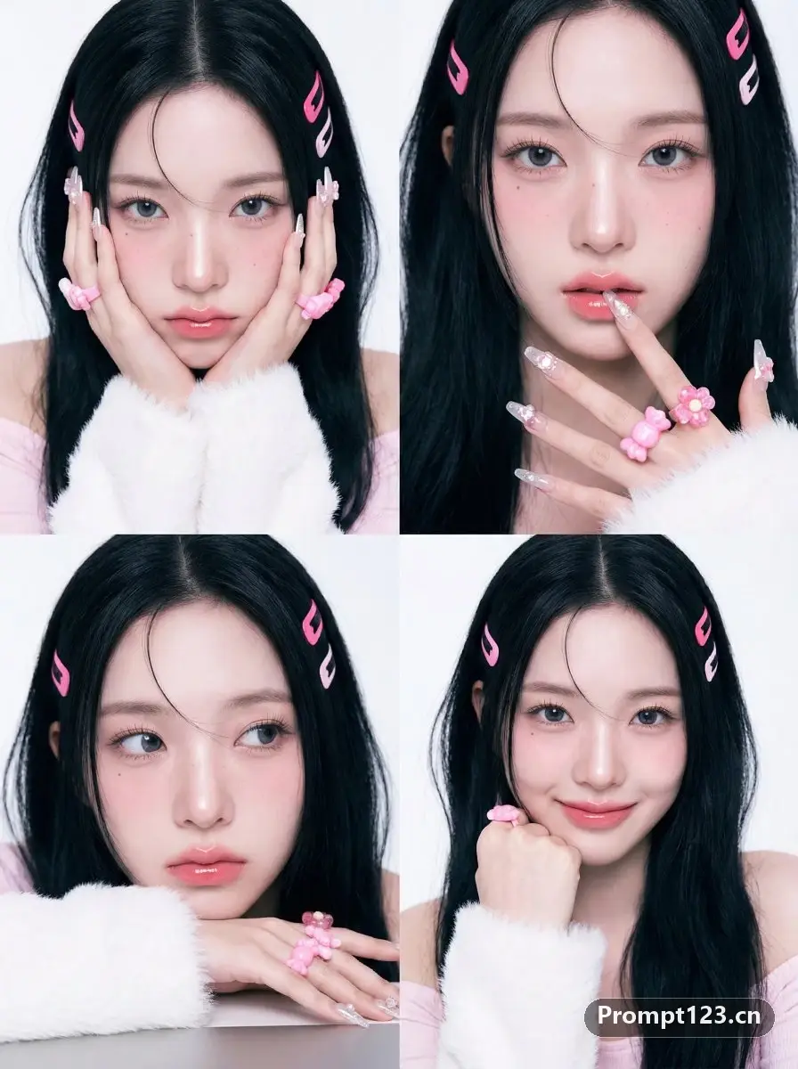 K-Pop 女团风 · 人像