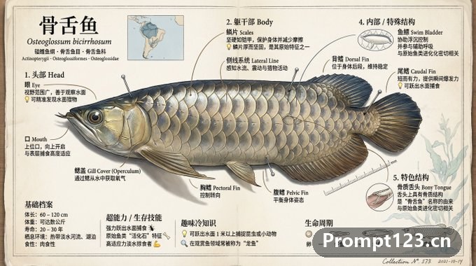 博物馆展品级别的鱼类知识科普图谱