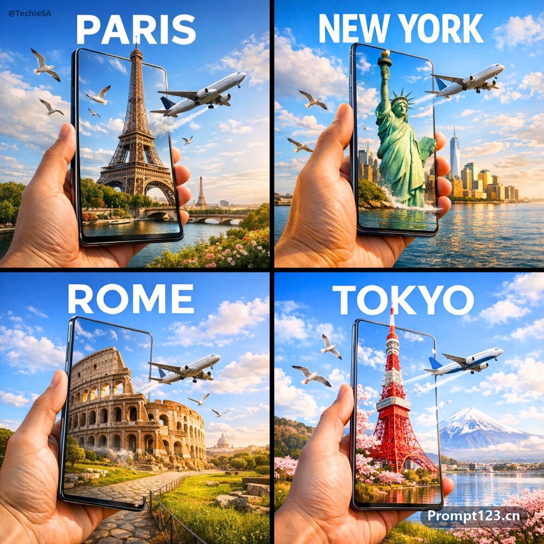 一则超写实的旅行广告
