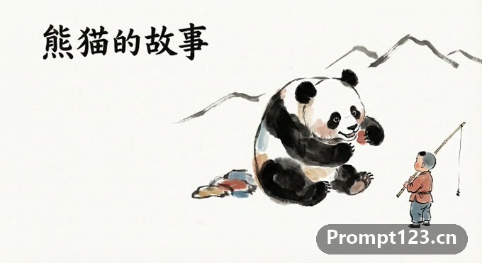 新中式水墨绘本