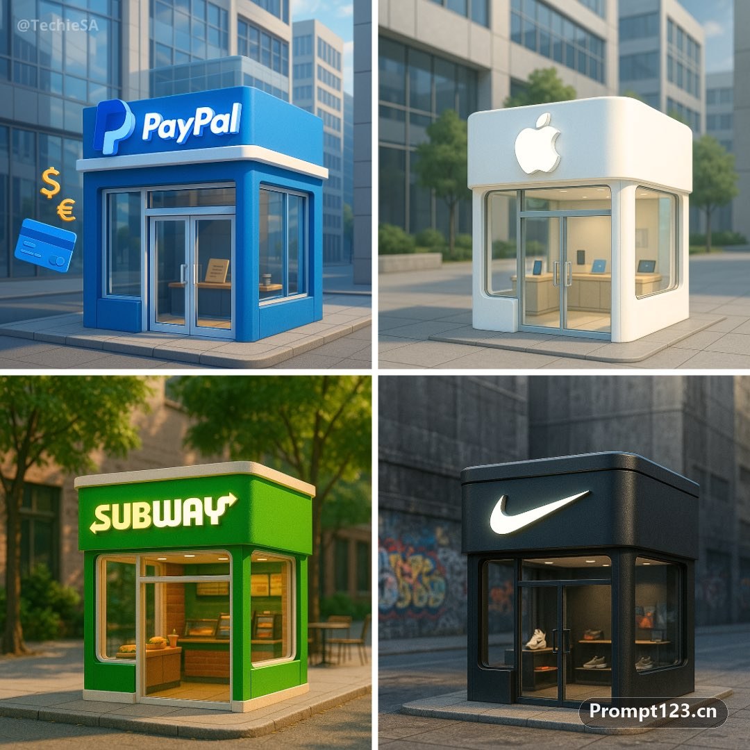3D店铺渲染图