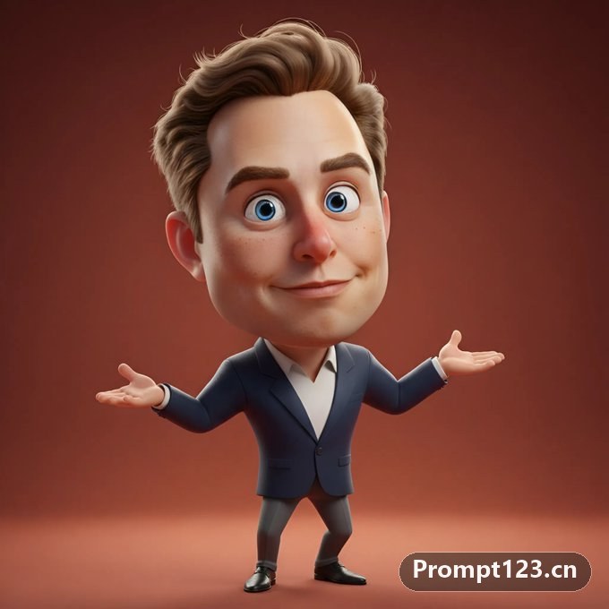 将明星变成趣味十足的3D卡通肖像