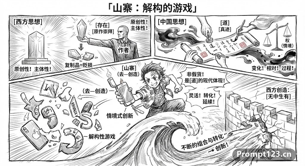 分格漫画手稿图