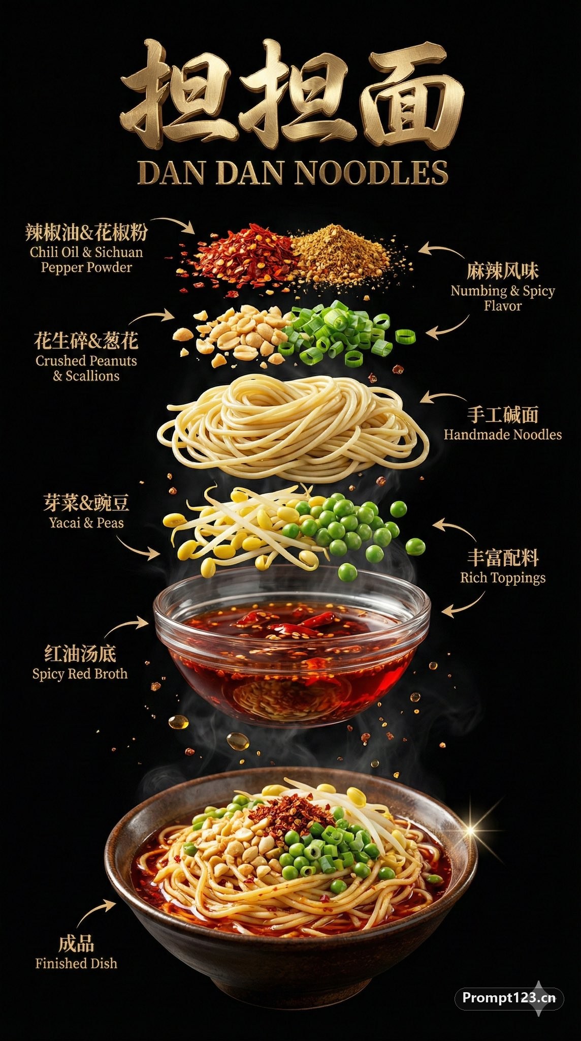 担担面高级海报