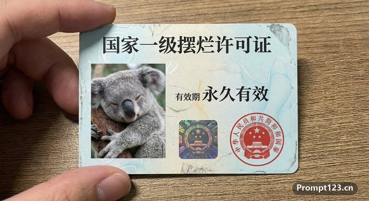 国家一级摆烂许可证