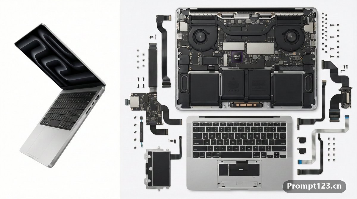 MacBook Pro 笔记本电脑拆解