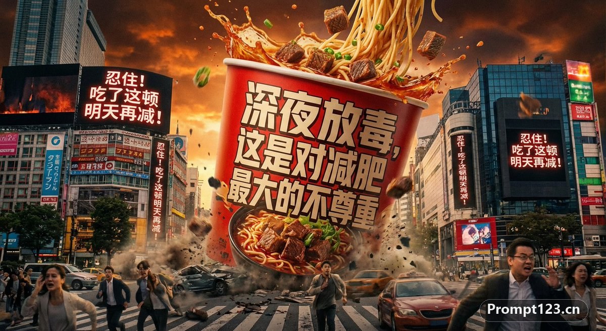 深夜放毒是对减肥最大的不尊重
