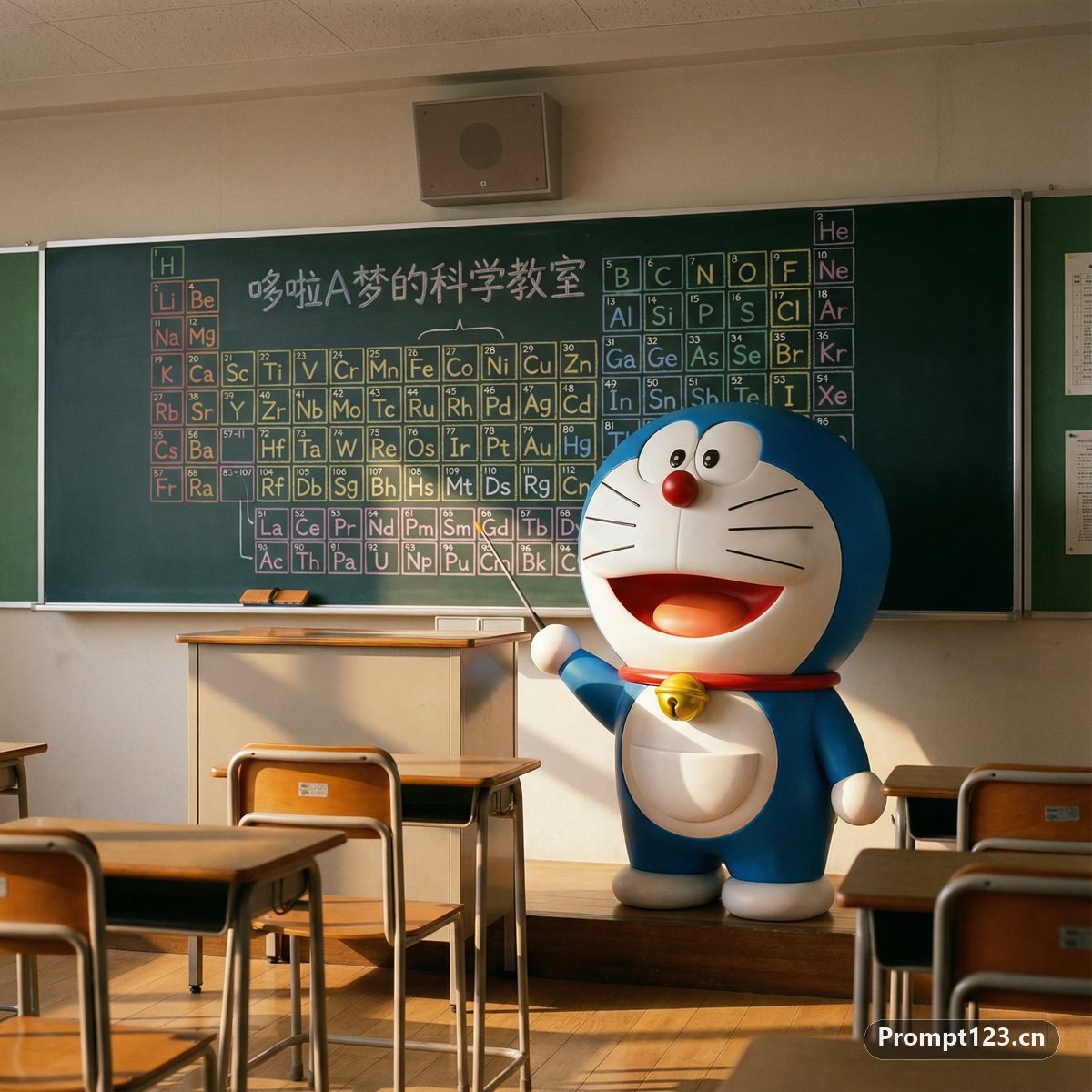 哆啦A梦讲课