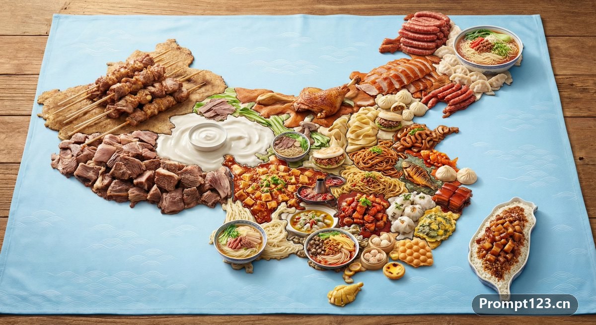 中国每个城市标志性美食