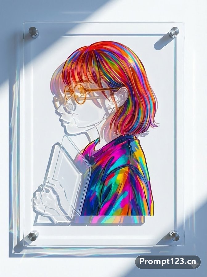照片变成美丽的亚克力艺术品