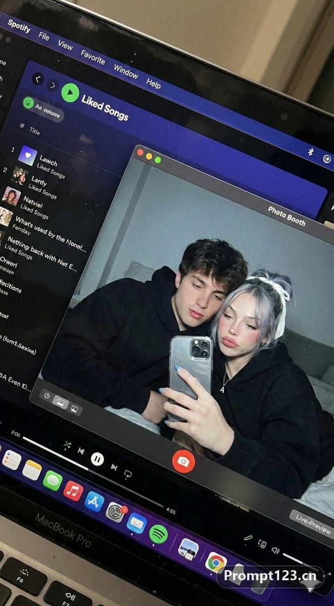 MacBook自拍(情侣款)