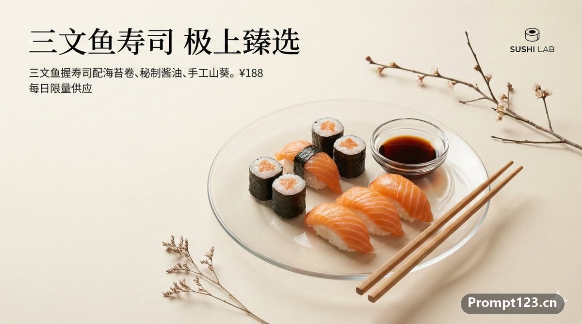 高角度商业美食摄影照片