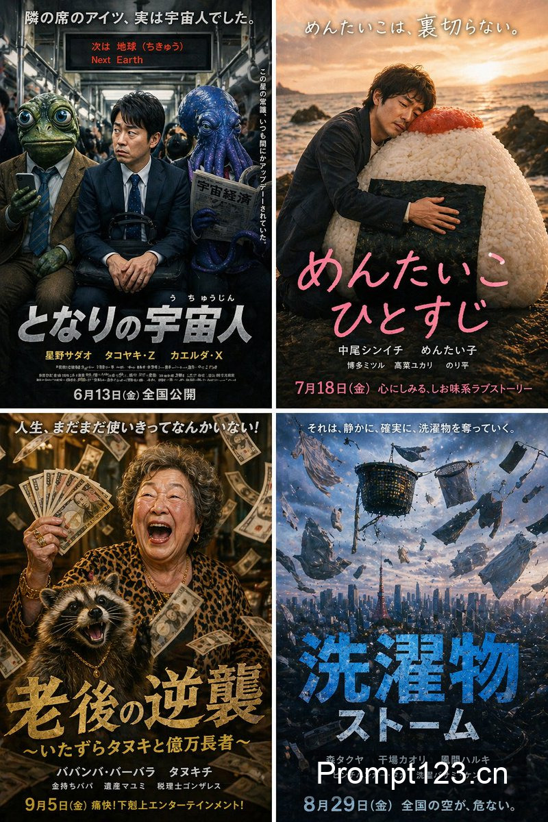 主题海报版式设计