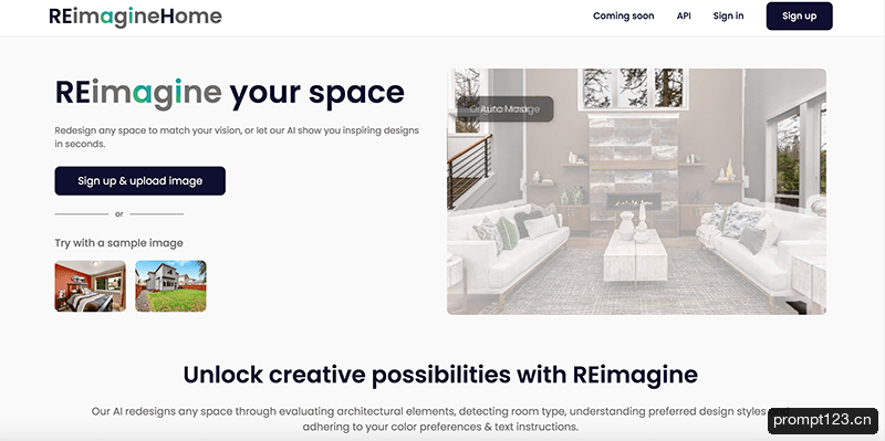 REimagine Home: AI