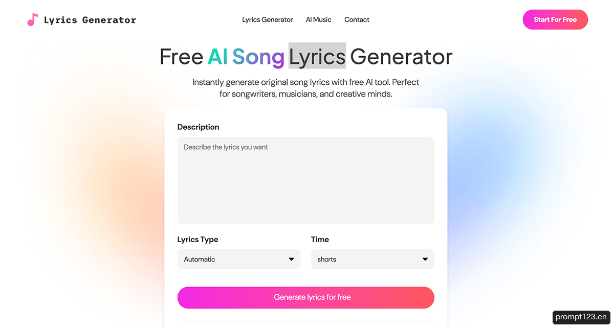 Lyrics Generator