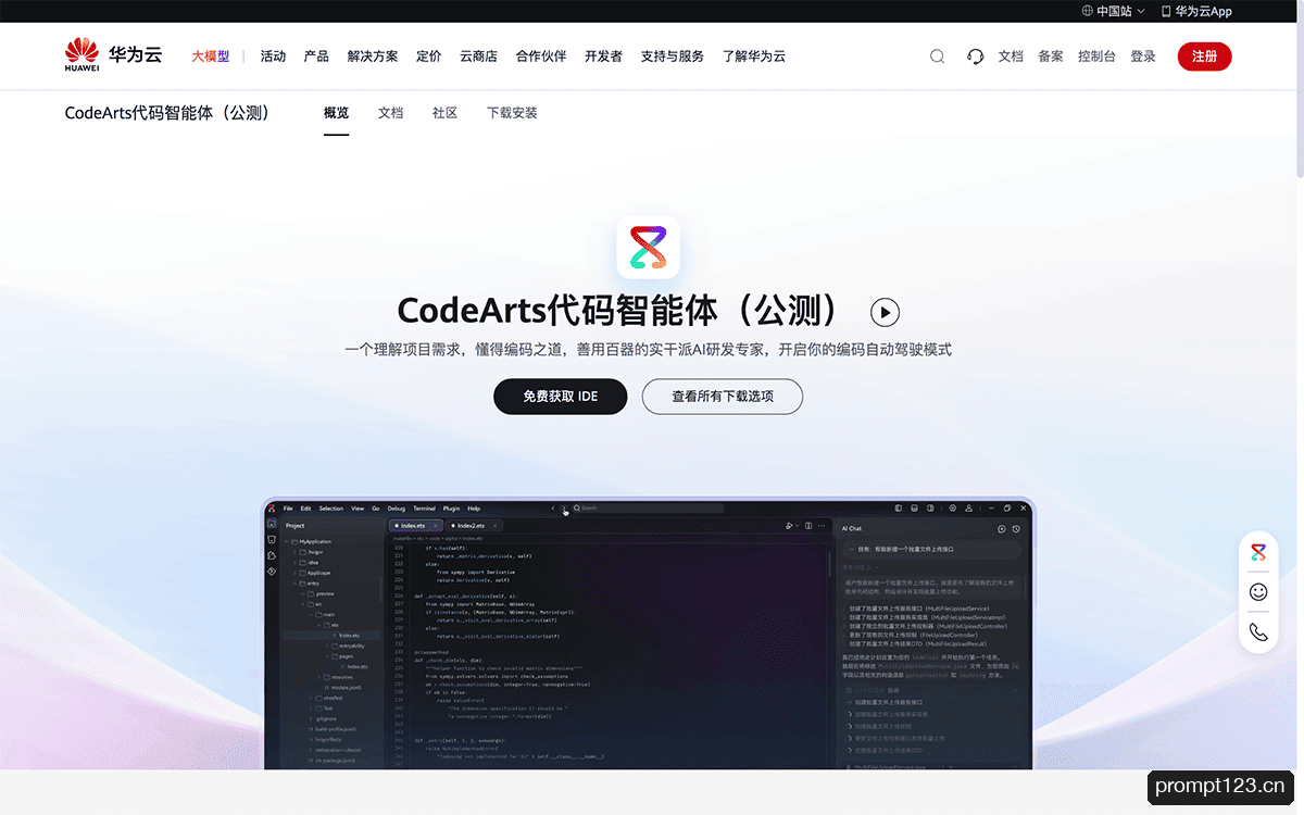 Codearts代码智能体