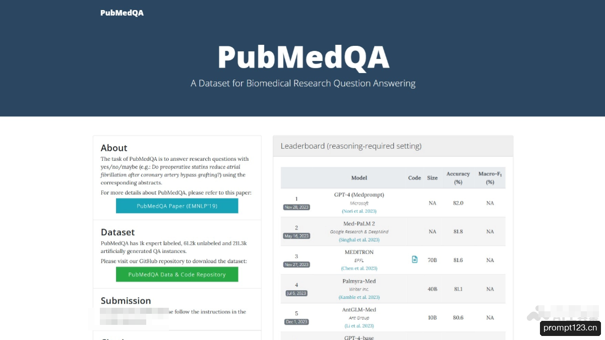 PubMedQA
