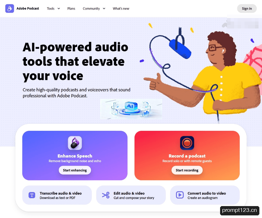 Adobe Podcast