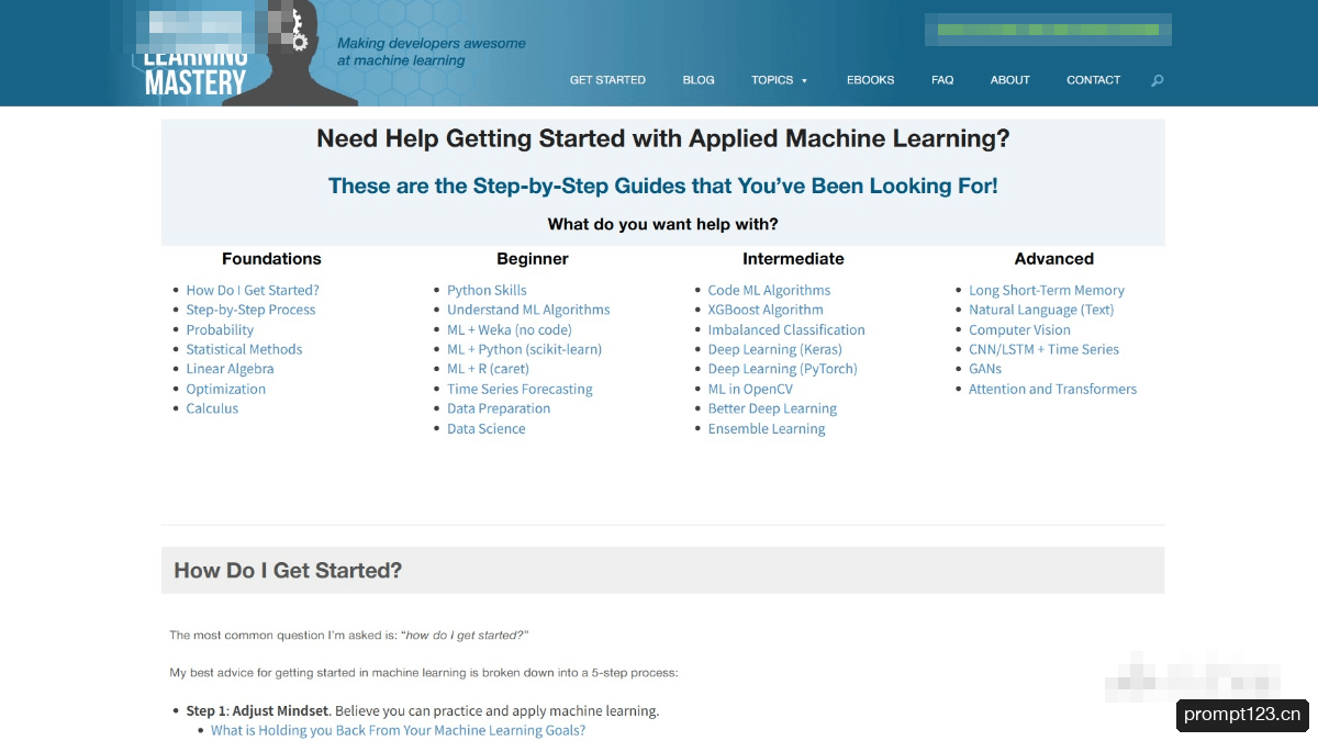 MachineLearningMastery 软件截图
