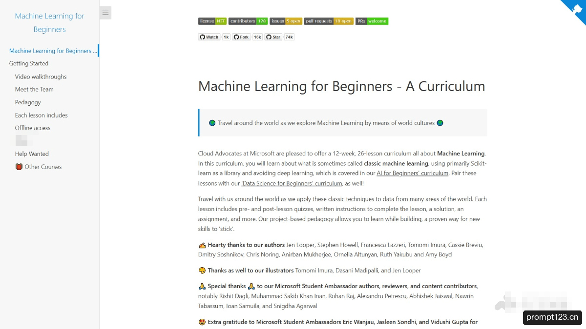 ML for Beginners